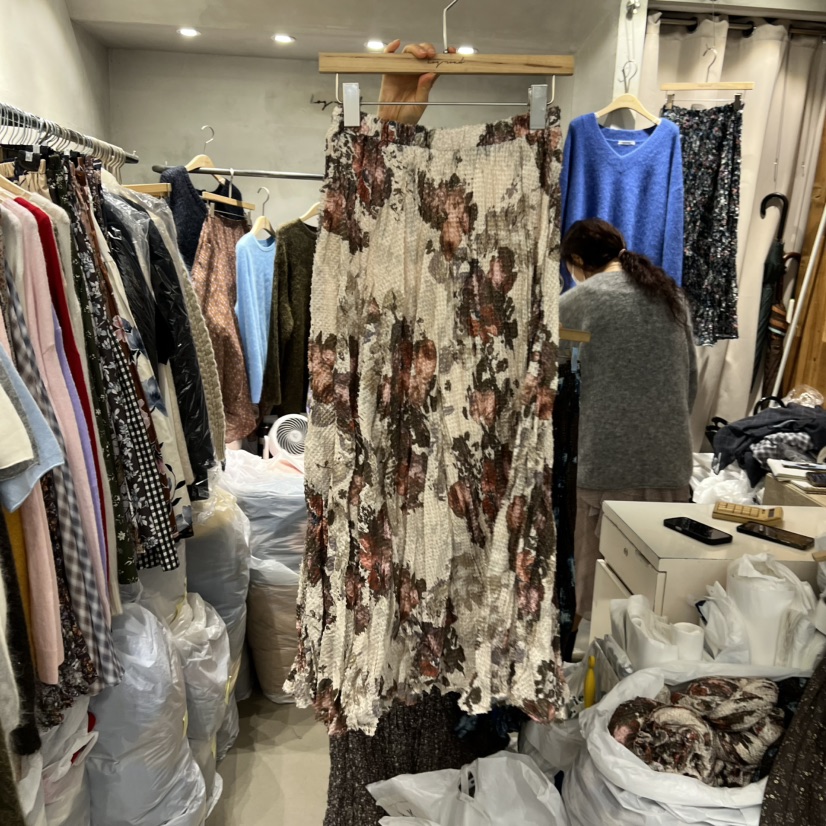LOGROAD東大門㊣直郵女士新品休閑人氣熱賣25秋冬半身裙中短裙LOG ROAD半身裙/中短裙