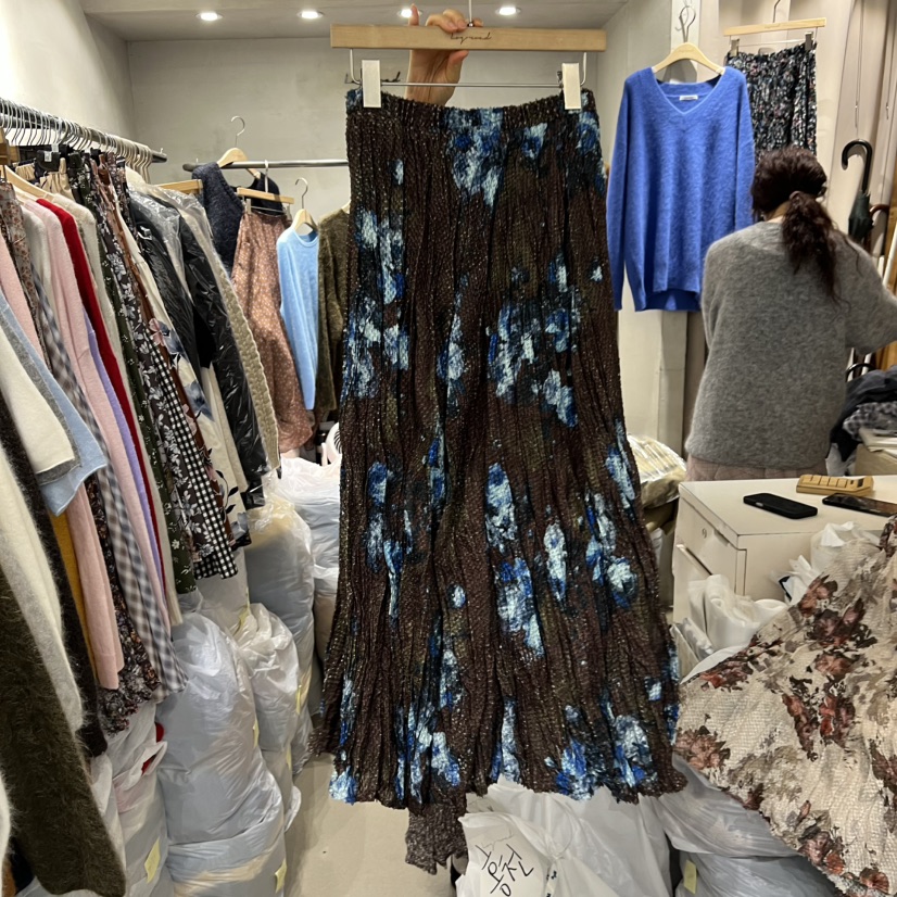 LOGROAD東大門㊣直郵女士新品休閑人氣熱賣25秋冬半身裙中短裙LOG ROAD半身裙/中短裙圖色2