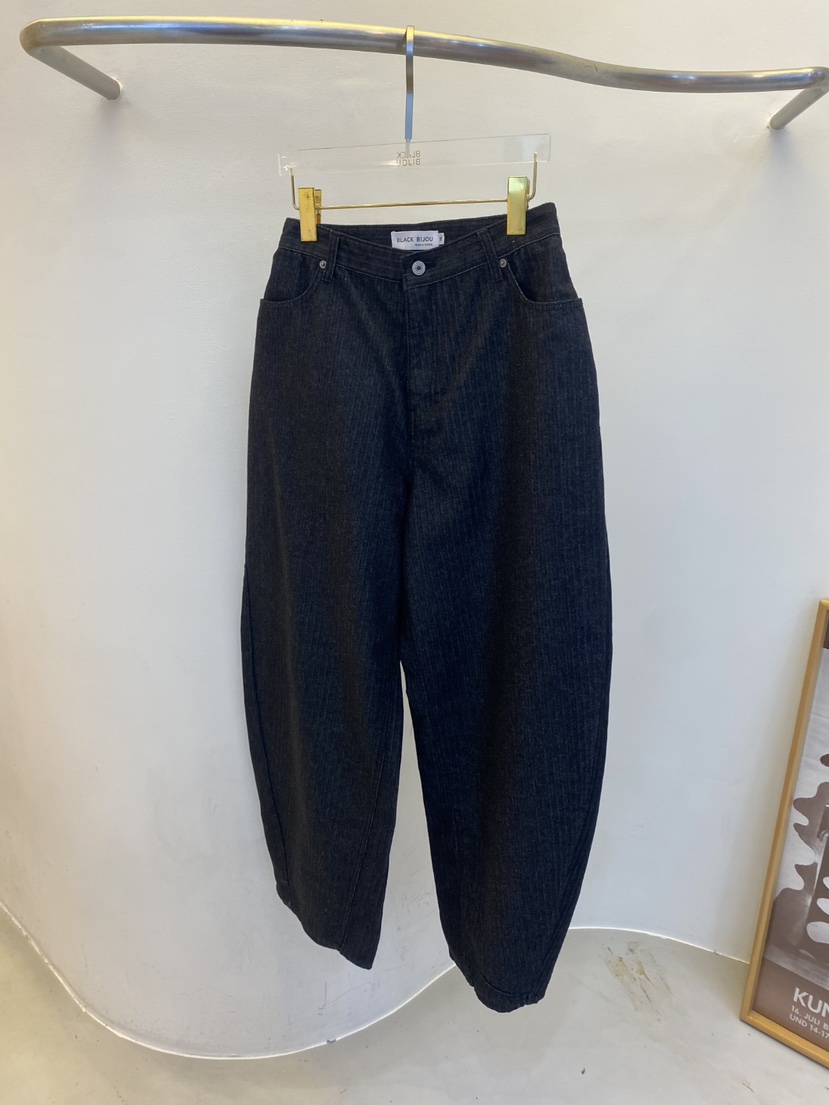 BLACK BIJOU東大門㊣實拍女裝新品人氣時尚休閑熱賣休閑褲BLACK BIJOU休閑褲