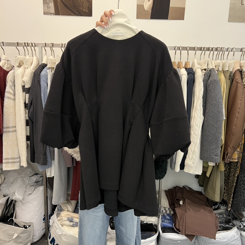 SALONDEMAG東大門㊣直郵女裝新品職業熱賣襯衫蕾絲衫不含項鏈SALONDEMAG襯衫/蕾絲衫圖色2