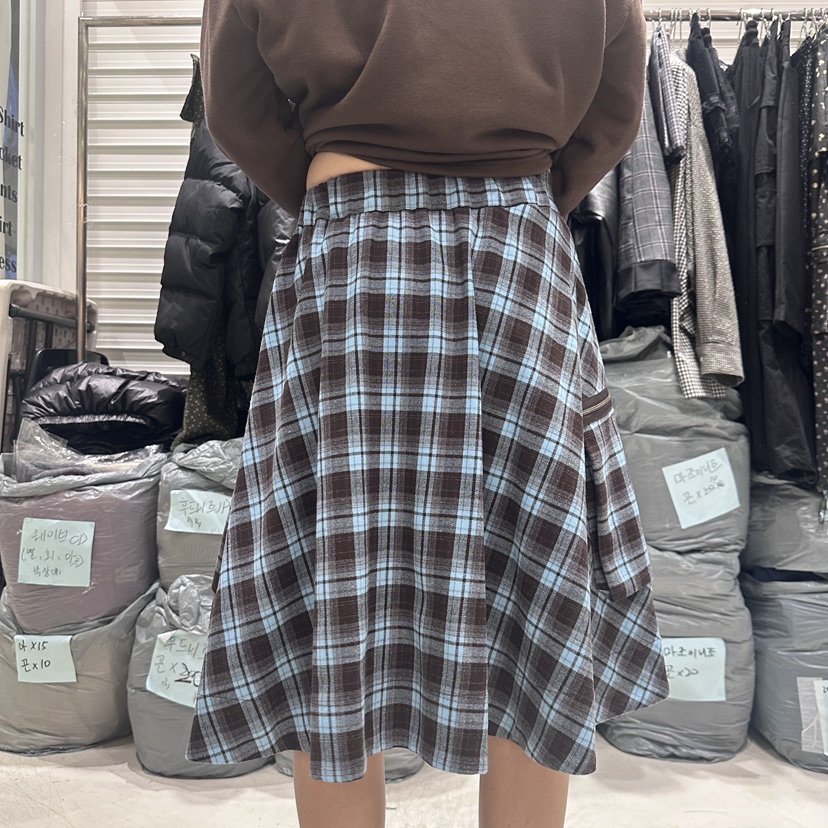BRICKLANE東大門㊣實拍女士新款休閑時尚真品職業半身裙中短裙BRICKLANE半身裙/中短裙