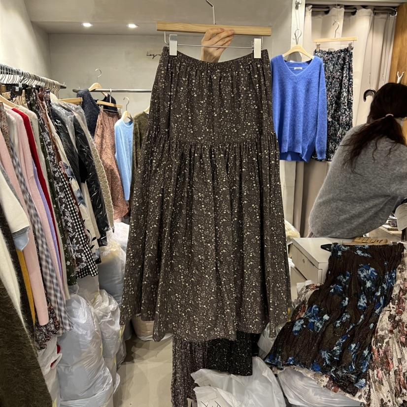 LOGROAD東大門㊣直郵女裝新款時尚熱賣休閑真品半身裙中短裙LOG ROAD半身裙/中短裙