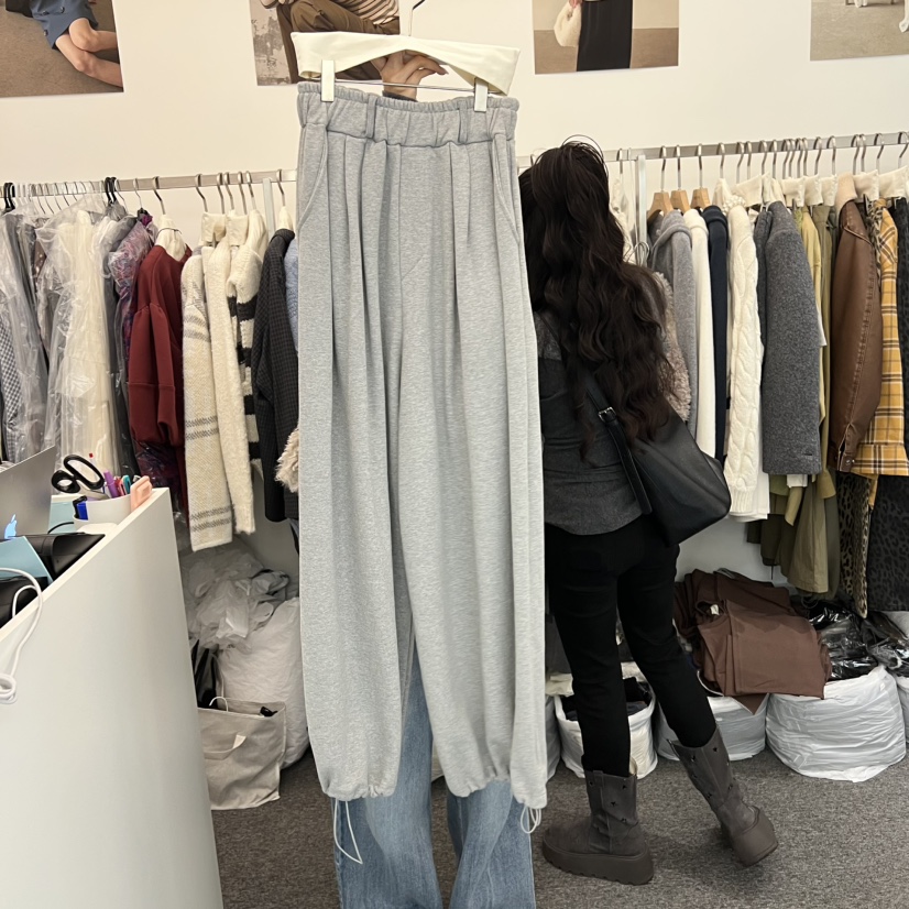 SALONDEMAG韓國代購㊣女裝新款休閑熱賣25秋冬時尚推薦休閑褲SALONDEMAG休閑褲