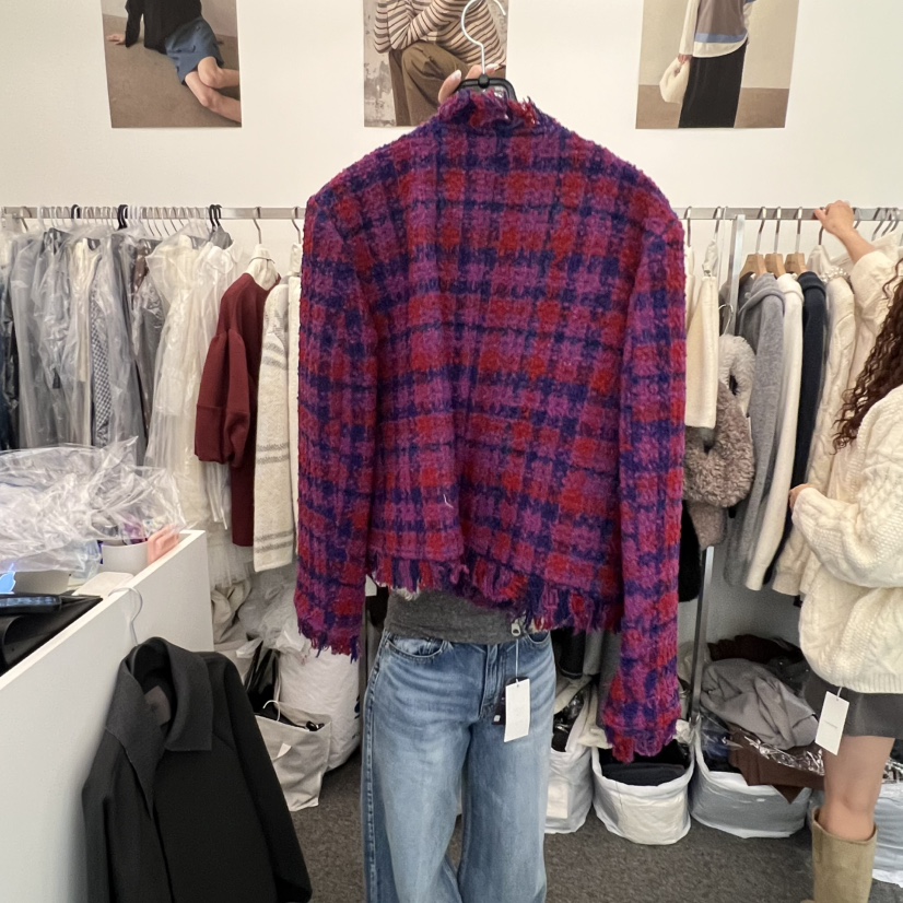 SALONDEMAG東大門㊣直郵女裝新款真品人氣熱賣25秋冬職業夾克SALONDEMAG夾克