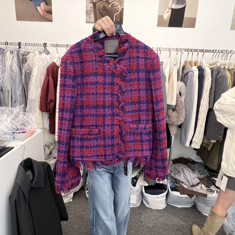 SALONDEMAG東大門㊣直郵女裝新款真品人氣熱賣25秋冬職業夾克SALONDEMAG夾克