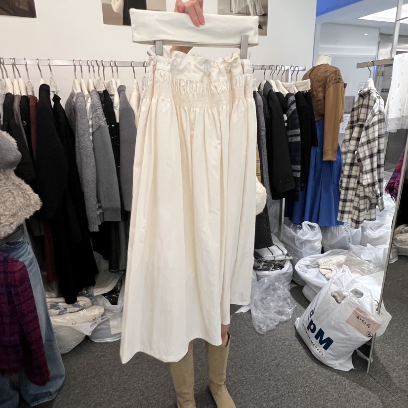 SALONDEMAG東大門㊣代購女士新品休閑時尚25秋冬半身裙中短裙SALONDEMAG半身裙/中短裙