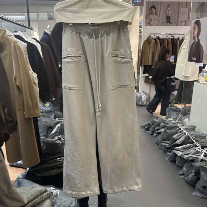 JADEMARKET東大門㊣代購女士新品25秋冬時尚人氣推薦休閑褲JADE MARKET休閑褲