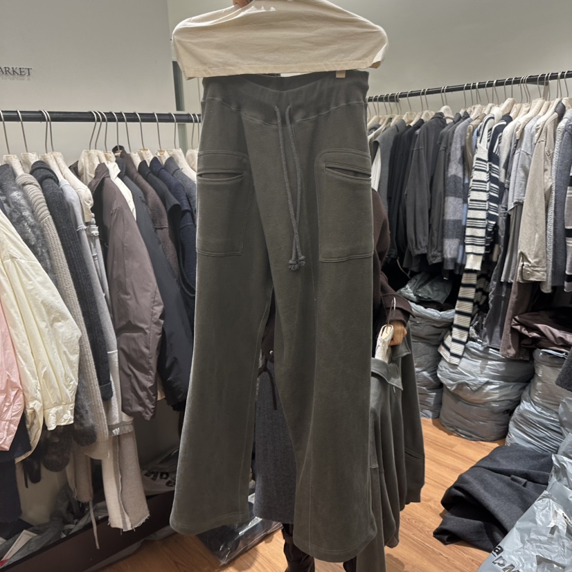 JADEMARKET東大門㊣代購女士新品25秋冬時尚人氣推薦休閑褲JADE MARKET休閑褲圖色2