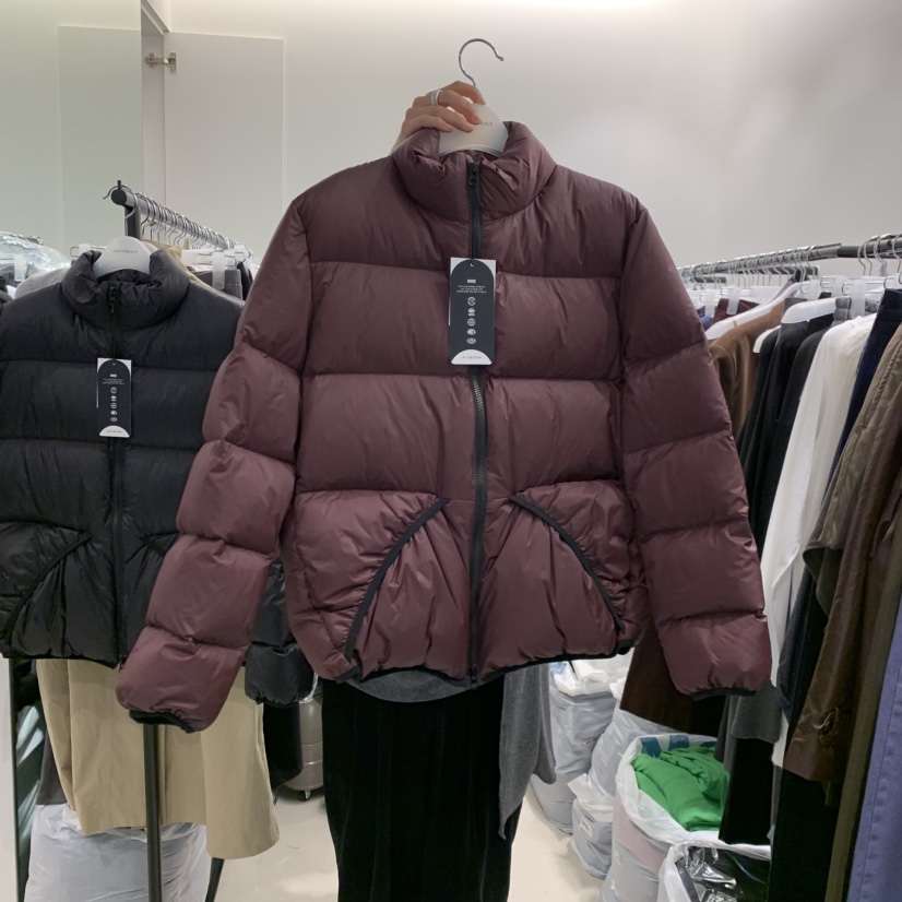 ANDTERRACE韓國直郵㊣女士新品職業短款羽絨服填充鴨絨鵝絨ANDTERRACE短款羽絨服