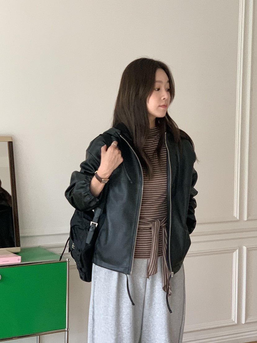 BAKING POWDER韓國代購㊣女裝新款推薦熱賣時尚真品夾克兜帽BAKING POWDER夾克
