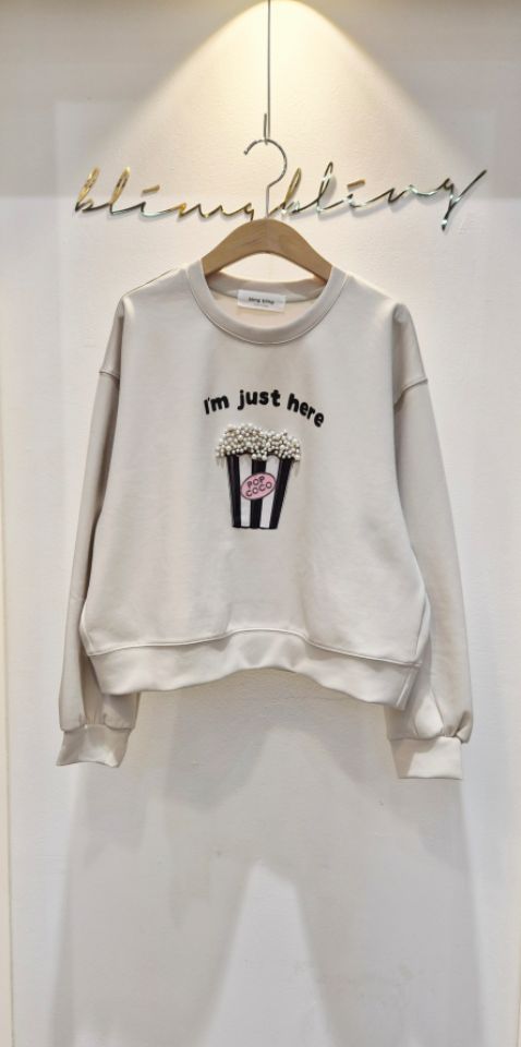 RICO東大門㊣代購女裝新品推薦25秋冬職業人氣熱賣時尚衛衣bling bling/RICO衛衣