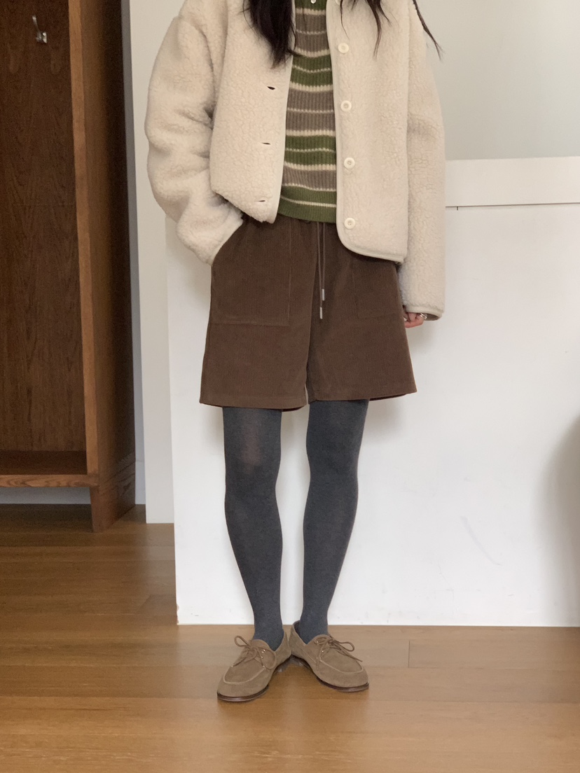 BAKING POWDER東大門㊣直郵女裝新品職業25秋冬熱賣真品短褲BAKING POWDER短褲