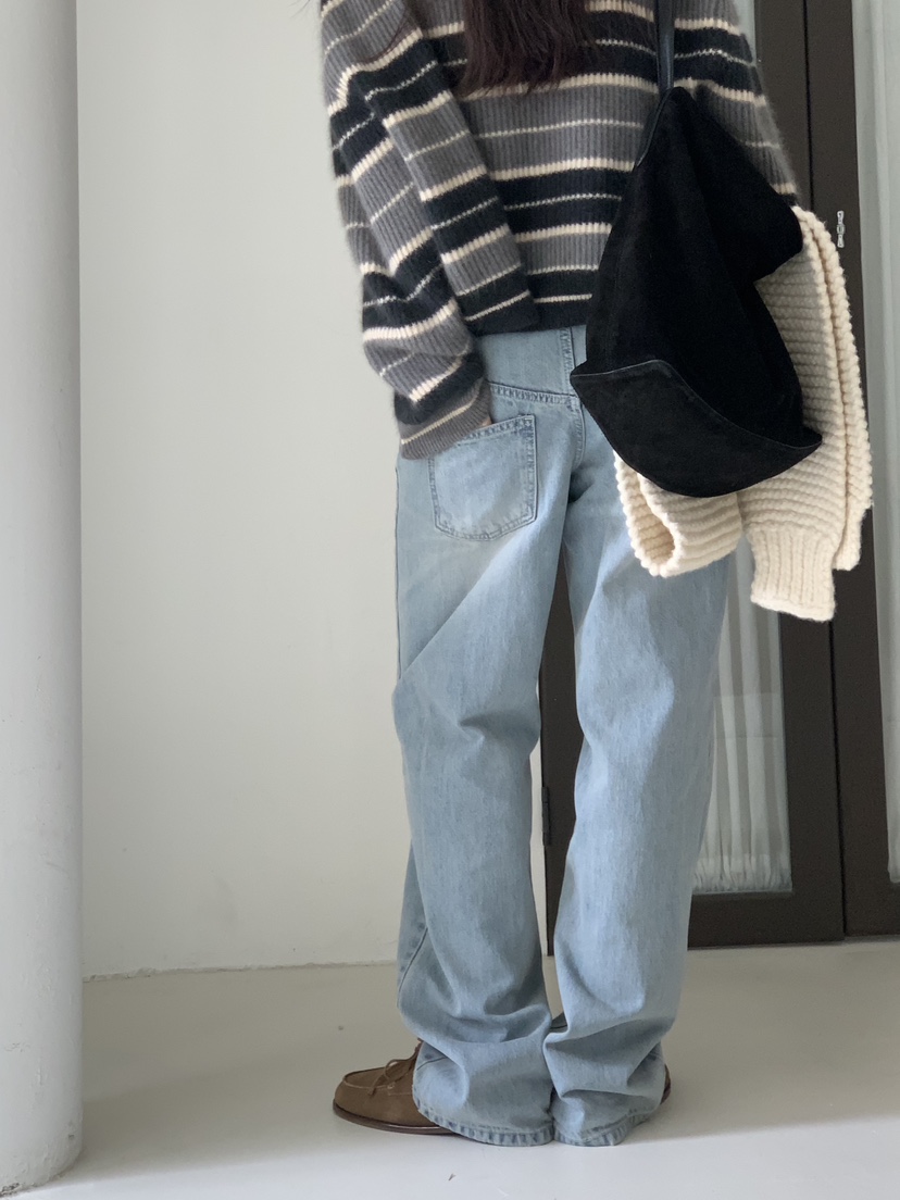 BAKING POWDER東大門㊣代購女士新品人氣休閑推薦真品牛仔褲BAKING POWDER牛仔褲