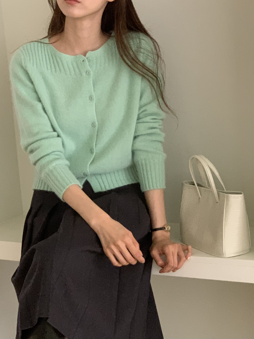 NOTICE韓國直郵㊣女裝新款休閑人氣25秋冬熱賣職業真品針織衫NOTICE針織衫