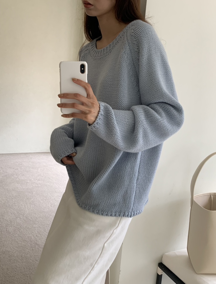 NOTICE東大門㊣實拍女裝新品時尚休閑真品25秋冬職業針織衫NOTICE針織衫