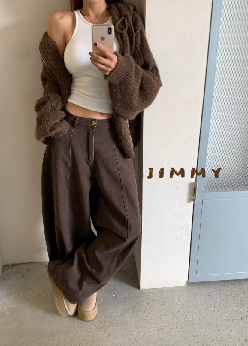 JIMMY東大門㊣實拍女士新款職業25秋冬人氣真品休閑吊帶背心JIMMY/REMAKE吊帶/背心