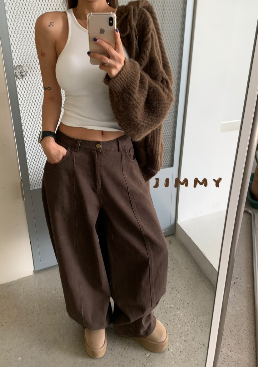 JIMMY東大門㊣實拍女士新款職業25秋冬人氣真品休閑吊帶背心JIMMY/REMAKE吊帶/背心