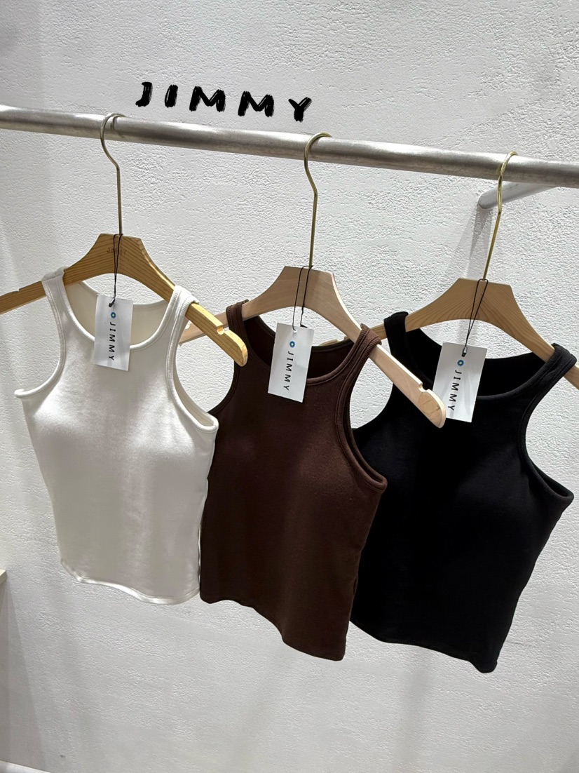 JIMMY東大門㊣實拍女士新款職業25秋冬人氣真品休閑吊帶背心JIMMY/REMAKE吊帶/背心