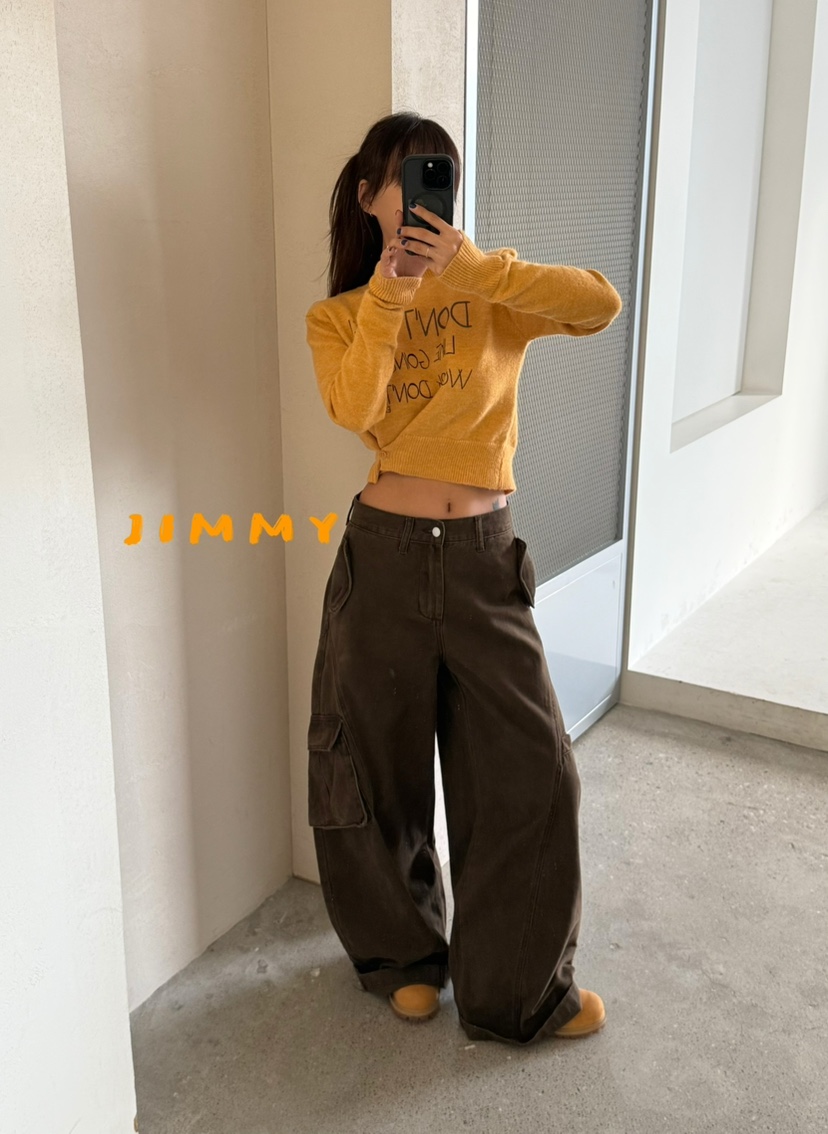 JIMMY東大門㊣直郵女士新品真品時尚休閑人氣推薦職業針織衫JIMMY/REMAKE針織衫