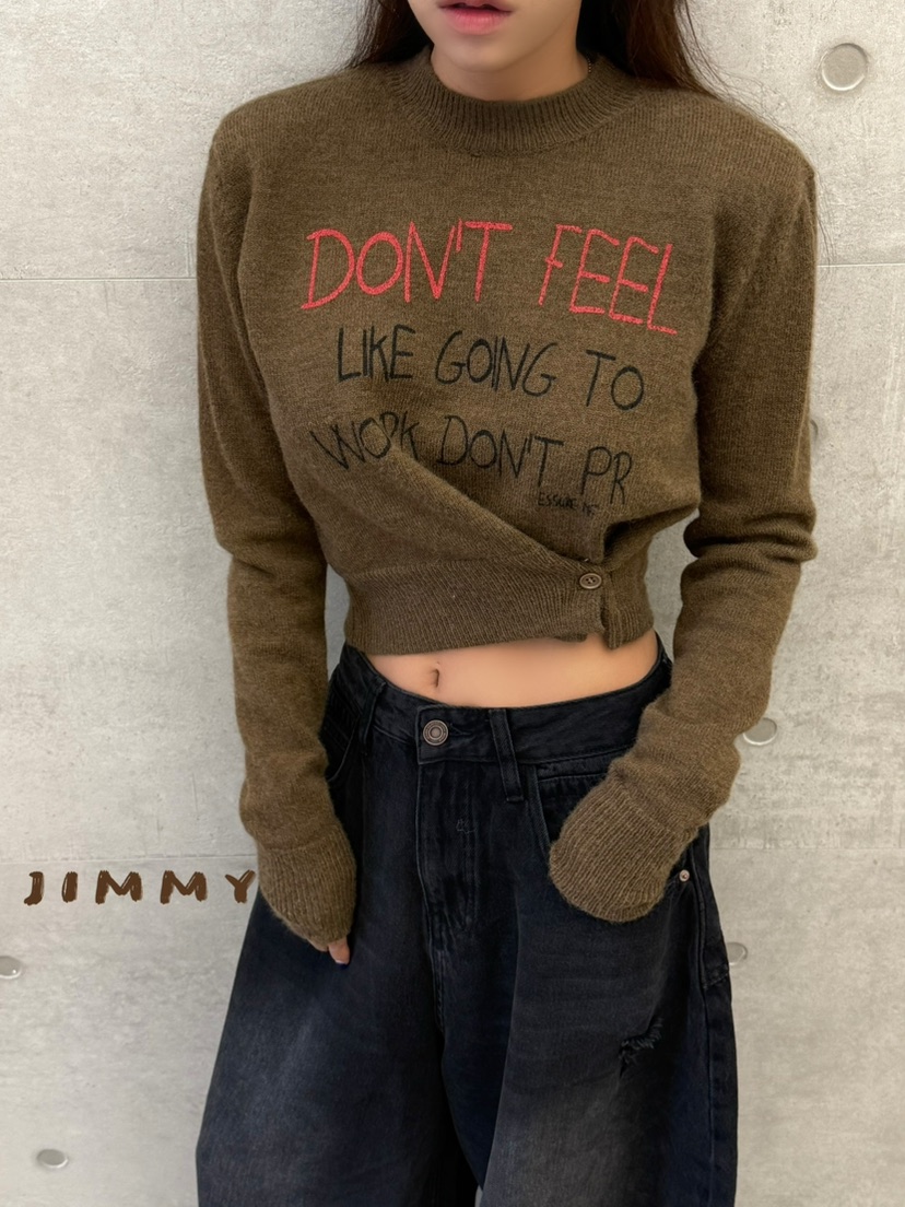 JIMMY東大門㊣直郵女士新品真品時尚休閑人氣推薦職業針織衫JIMMY/REMAKE針織衫
