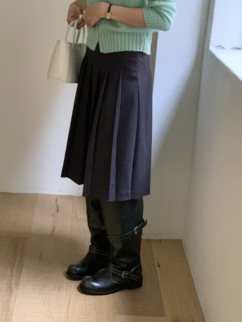 NOTICE東大門㊣代購女裝新款人氣職業半身裙中短裙百褶褶裙NOTICE半身裙/中短裙