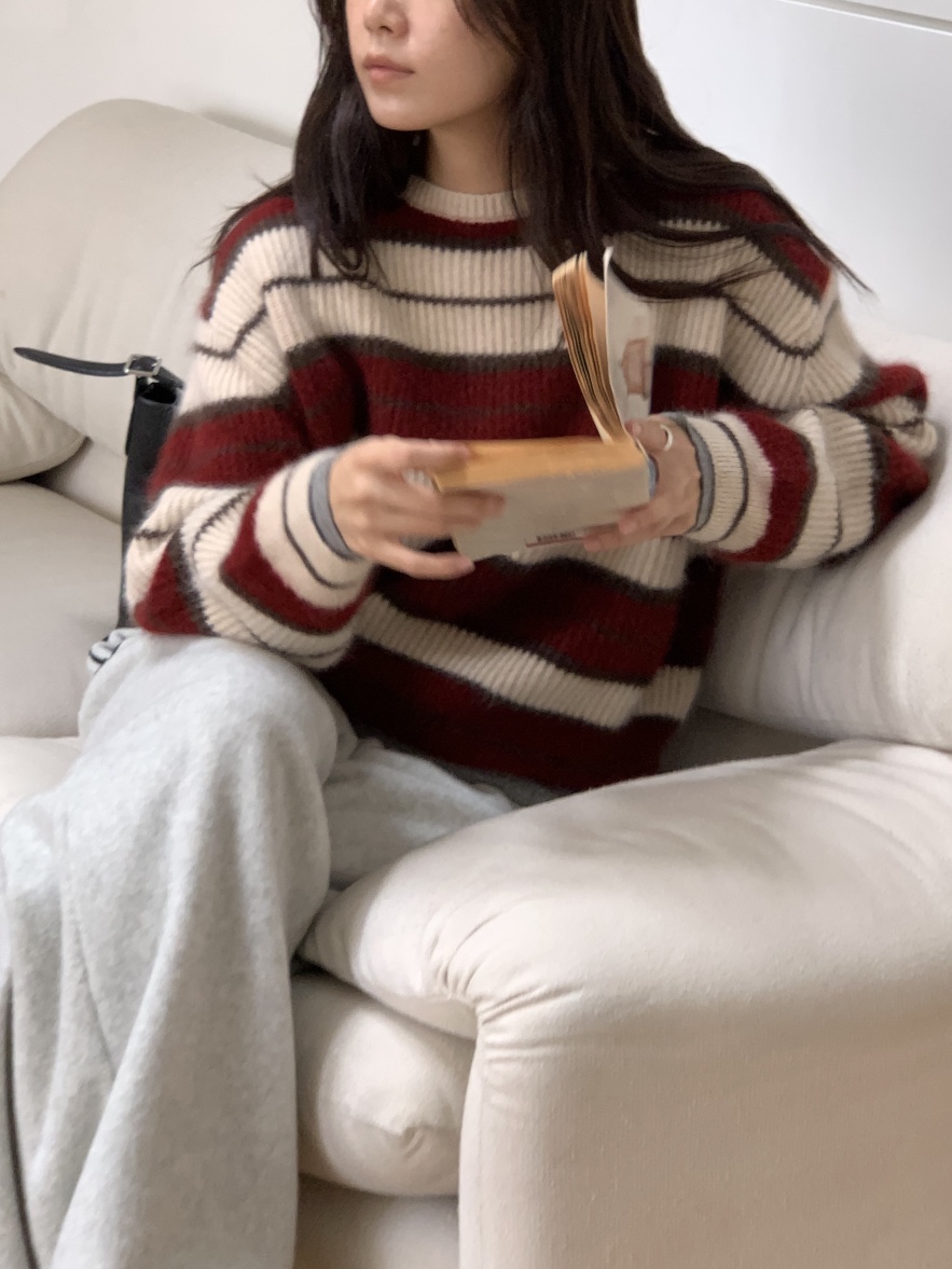 BAKING POWDER東大門㊣實拍女士新品休閑熱賣人氣針織衫浣熊BAKING POWDER針織衫