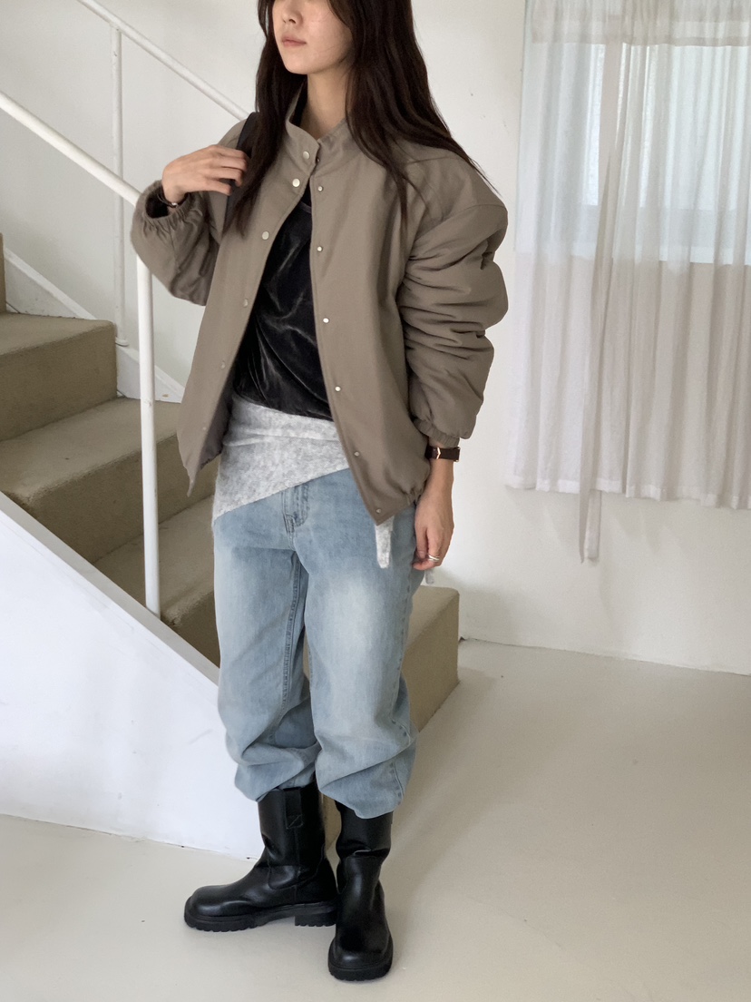 BAKING POWDER東大門㊣實拍女裝新款推薦熱賣休閑真品夾克BAKING POWDER夾克