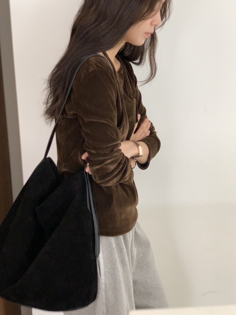 BAKING POWDER東大門㊣代購女裝新品推薦休閑25秋冬長袖T恤BAKING POWDER長袖T恤
