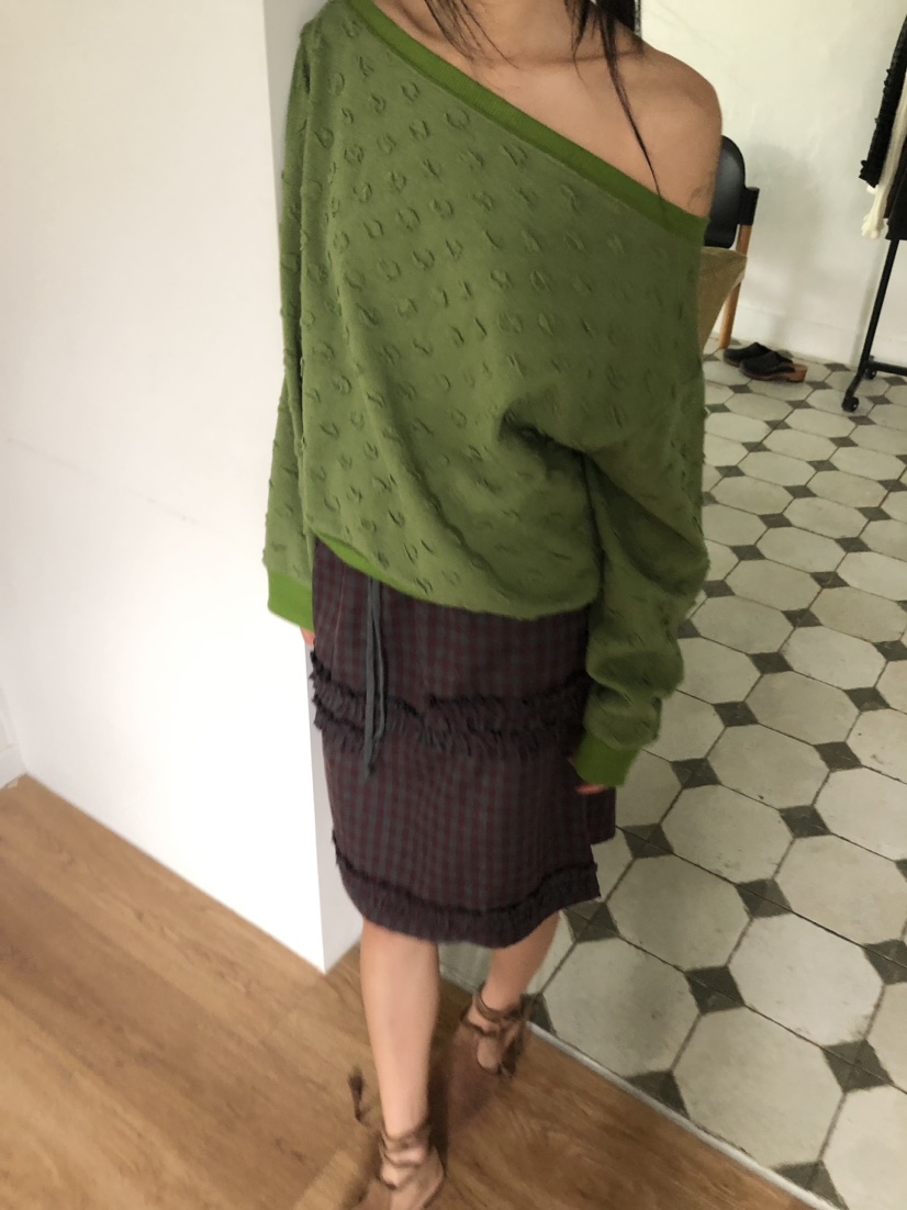 FLASH韓國代購㊣女士新品職業人氣推薦25秋冬真品時尚長袖T恤FLASH長袖T恤