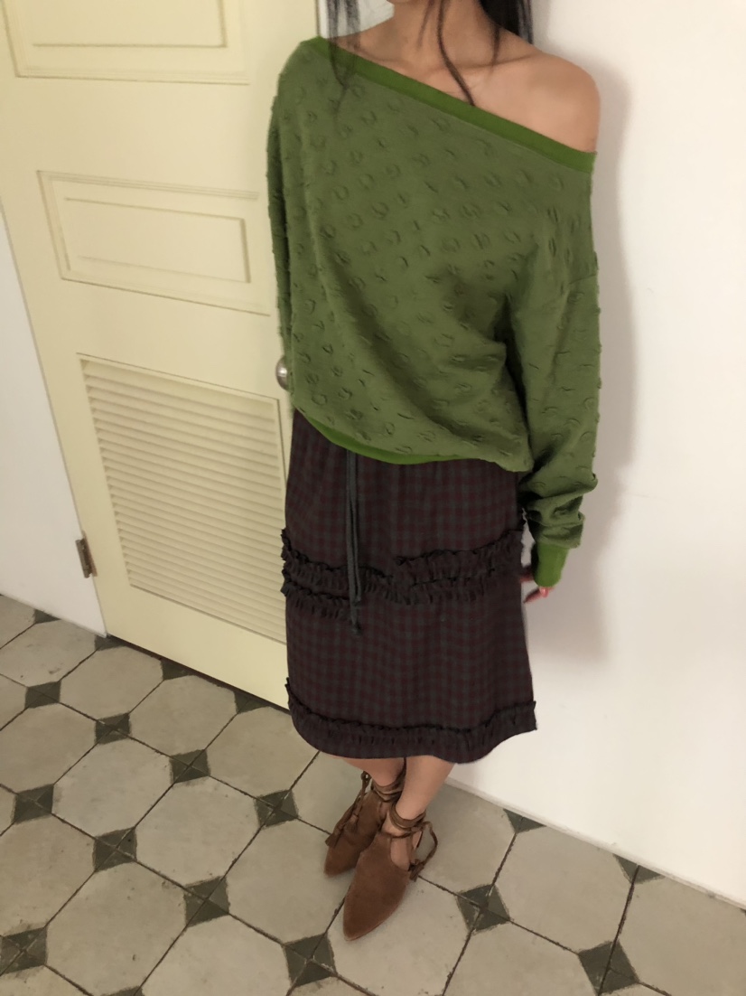 FLASH韓國代購㊣女士新品職業人氣推薦25秋冬真品時尚長袖T恤FLASH長袖T恤