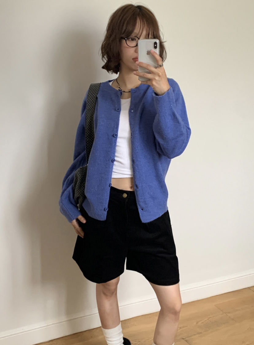 EOMPIT韓國代購㊣女裝新款人氣推薦熱賣職業25秋冬真品針織衫EOMPIT針織衫圖色3