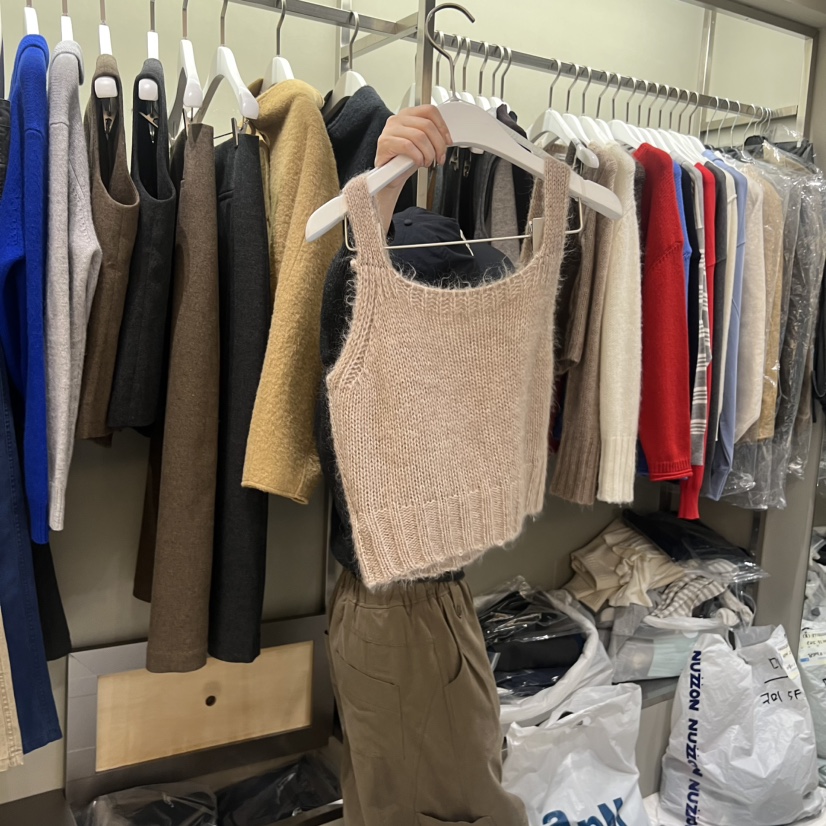 FAVE/FAVOURITE東大門㊣實拍女士新款休閑職業25秋冬吊帶背心FAVOURITE吊帶/背心