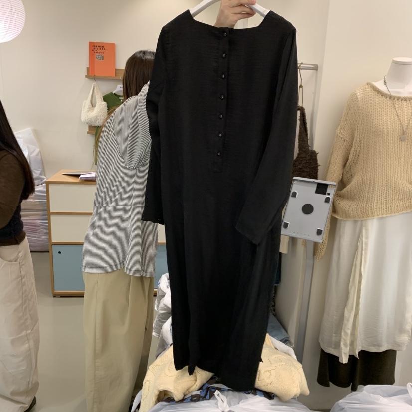 ARE韓國直郵㊣女裝新品職業25秋冬熱賣休閑人氣時尚真品連衣裙ARE YOU/ARE連衣裙