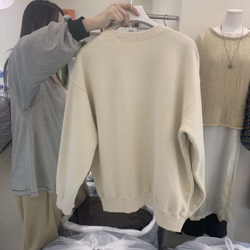 ARE東大門㊣實拍女士新品休閑人氣時尚熱賣職業25秋冬推薦衛衣ARE YOU/ARE衛衣