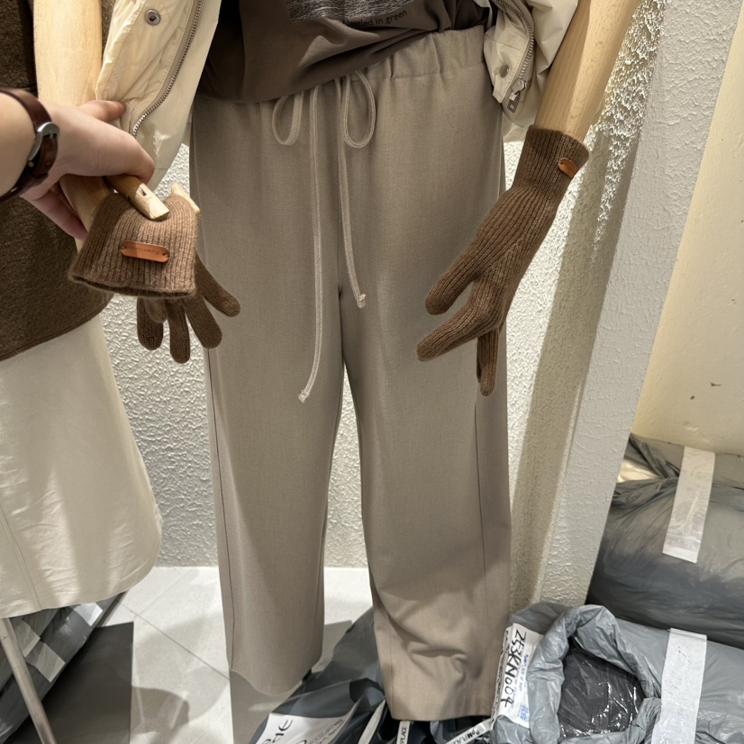 BLUEI-D東大門㊣直郵女裝新款真品推薦職業人氣25秋冬休閑褲Blue i-d休閑褲圖色4