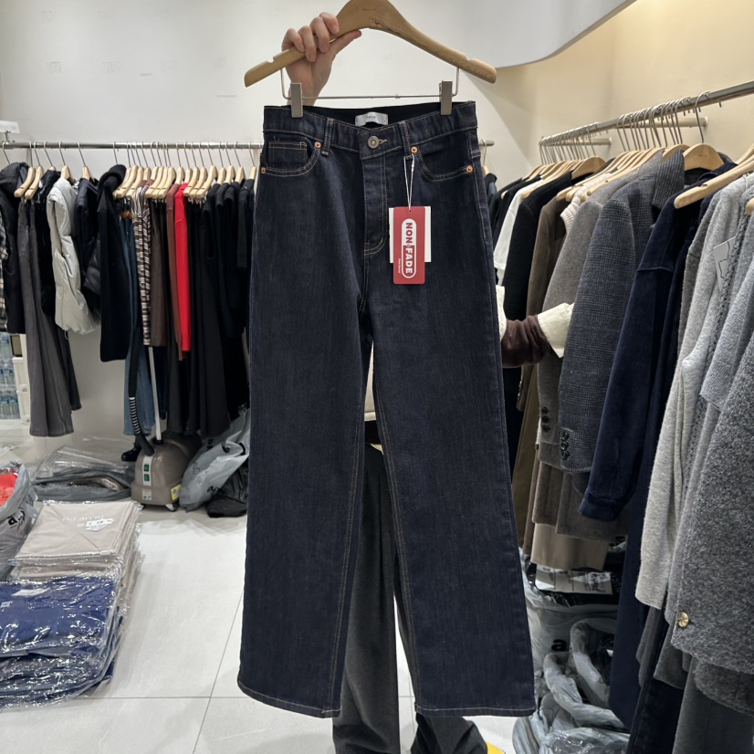 BLUEI-D東大門㊣直郵女士新品職業休閑真品人氣推薦牛仔褲Blue i-d牛仔褲