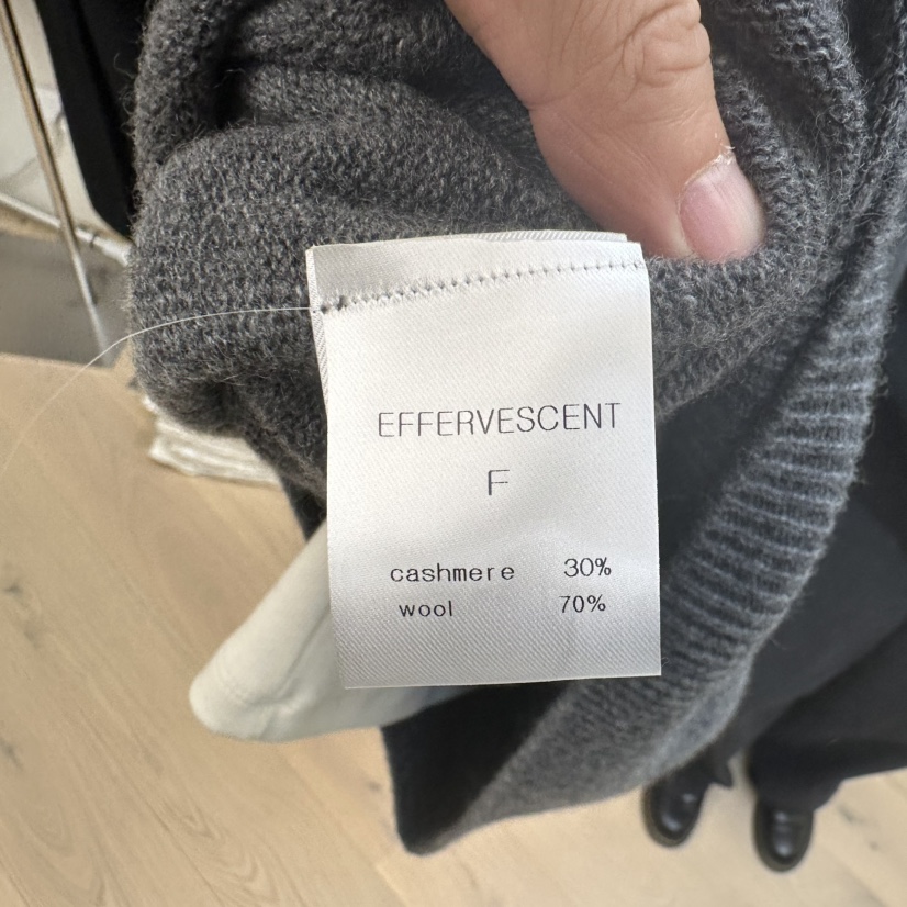 EFFERVESCENT韓國直郵㊣女士新款推薦休閑時尚人氣職業針織衫evc/effervescent針織衫