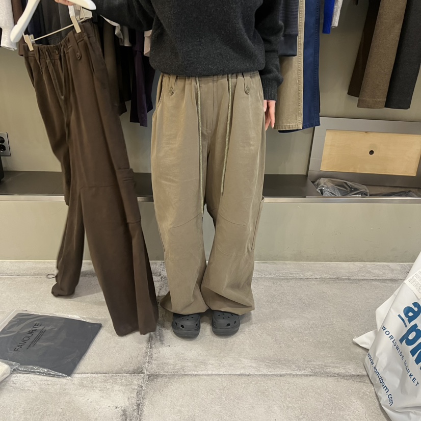 FAVE/FAVOURITE東大門㊣代購女士新品時尚人氣休閑褲工裝褲FAVOURITE休閑褲
