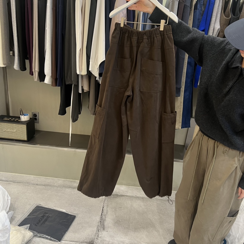 FAVE/FAVOURITE東大門㊣代購女士新品時尚人氣休閑褲工裝褲FAVOURITE休閑褲