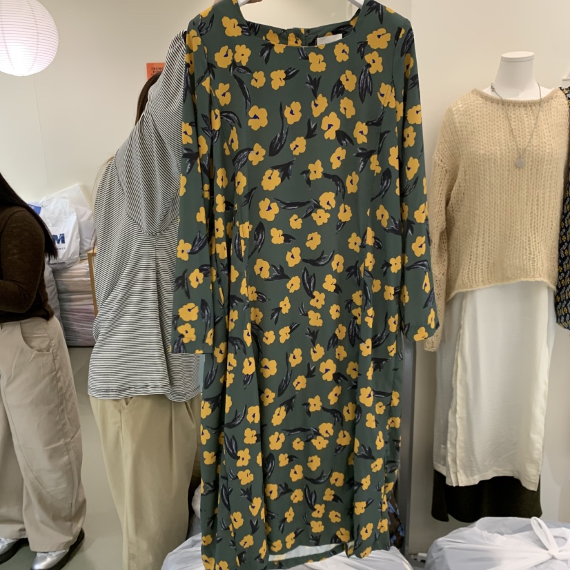 ARE東大門㊣直郵女士新品人氣25秋冬真品熱賣時尚職業連衣裙ARE YOU/ARE連衣裙圖色2