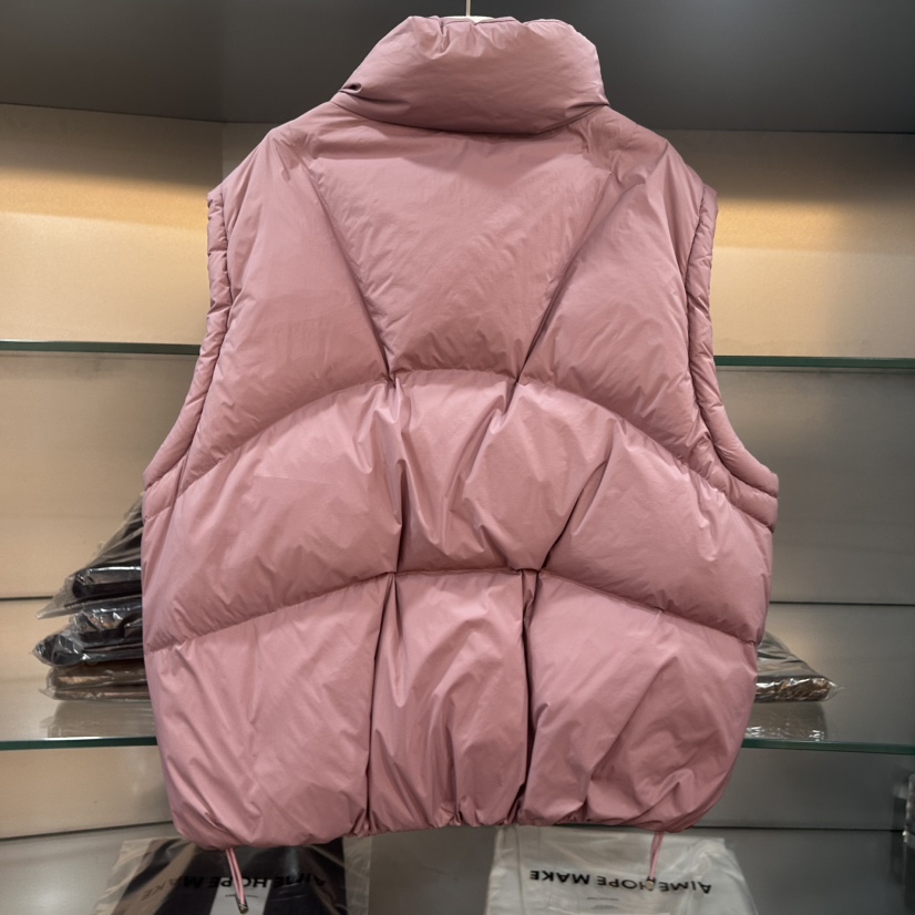 AIME HOPE MAKE東大門㊣實拍女士新品推薦真品休閑馬甲鴨絨AIME HOPE MAKE馬甲