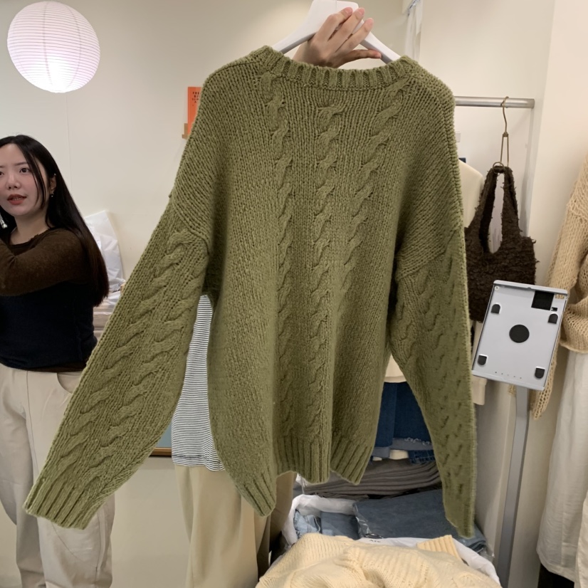 ARE東大門㊣實拍女裝新品職業時尚熱賣休閑真品人氣25秋冬針織衫ARE YOU/ARE針織衫