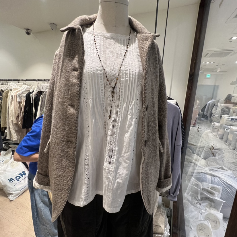 LE JARDINET東大門㊣直郵女裝新品真品人氣25秋冬職業夾克LE JARDINET夾克圖色2