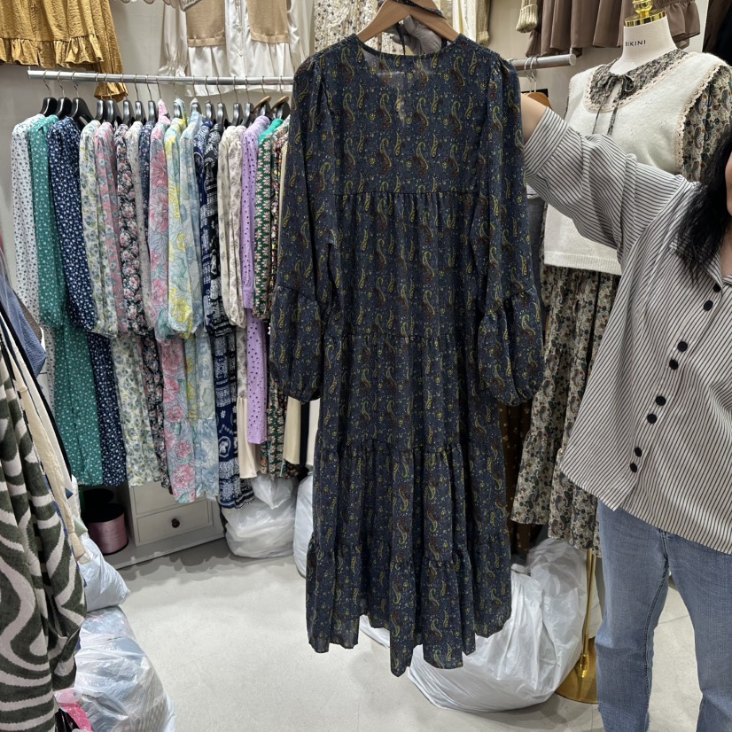 BIKINI韓國代購㊣女士新款休閑時尚推薦人氣職業真品連衣裙BIKINI連衣裙