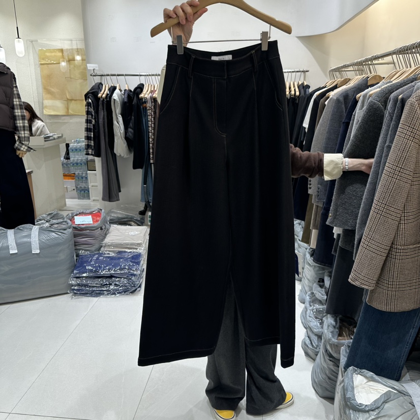 BLUEI-D東大門㊣代購女裝新品時尚25秋冬推薦人氣真品休閑褲Blue i-d休閑褲