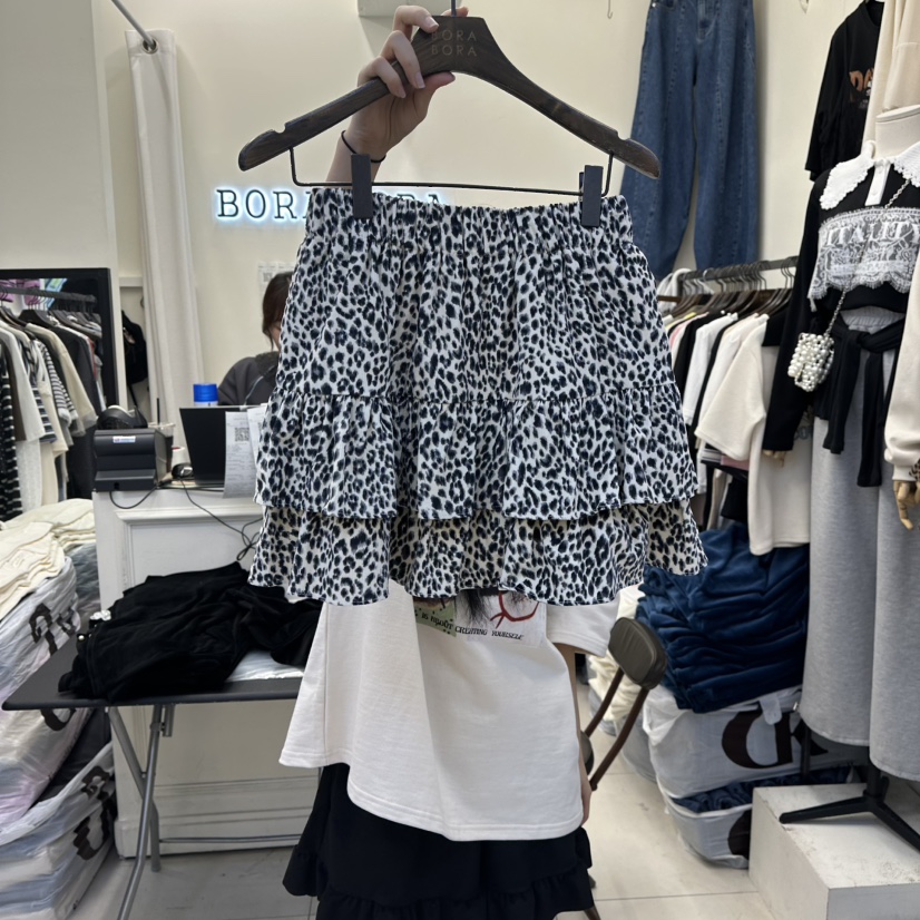 BORA BORA東大門㊣實拍女士新品熱賣真品25秋冬休閑人氣短裙BORA BORA短裙圖色2