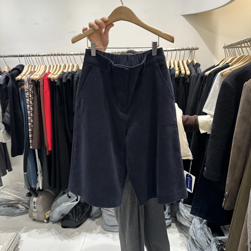 BLUEI-D東大門㊣直郵女士新款職業熱賣推薦25秋冬短褲不含腰帶Blue i-d短褲圖色3
