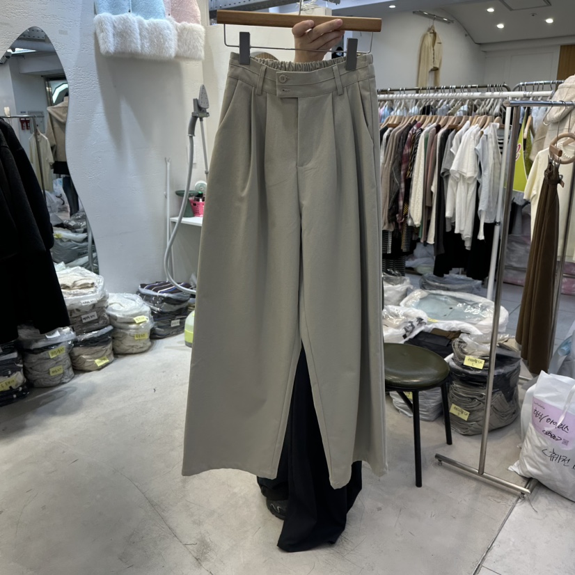 LULULALLA東大門㊣實拍女裝新款職業休閑熱賣時尚推薦休閑褲LULULALLA休閑褲
