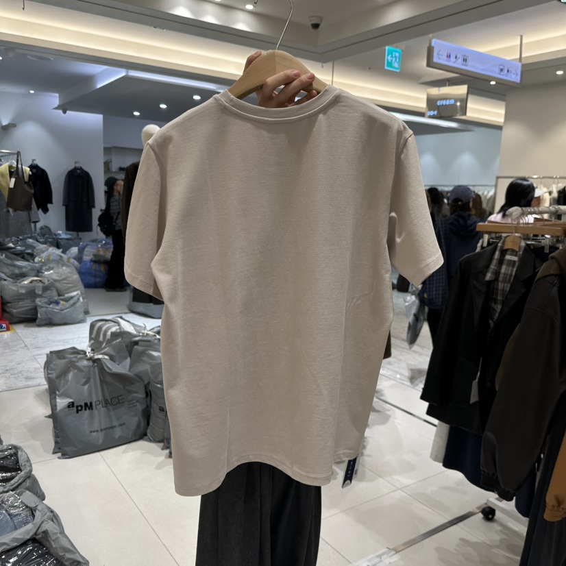 BLUEI-D韓國代購㊣女士新品休閑人氣25秋冬推薦時尚熱賣T恤Blue i-dT恤