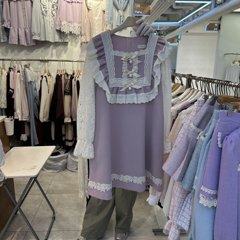 PAPA東大門㊣實拍女裝新品人氣真品25秋冬休閑職業推薦連衣裙PAPA連衣裙